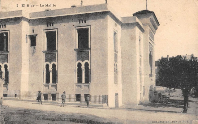 Cpa Algerie El Biar La Mairie