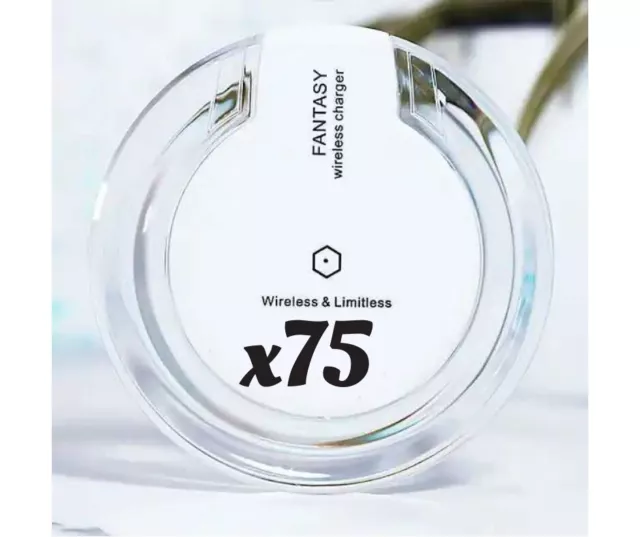 x75 JOBLOT QI Wireless Charging Dock NO CABLES For Smart Phones UK 29 x75 JOBLOT QI Wireless Charging Dock NO CABLES For Smart Phones UK 29