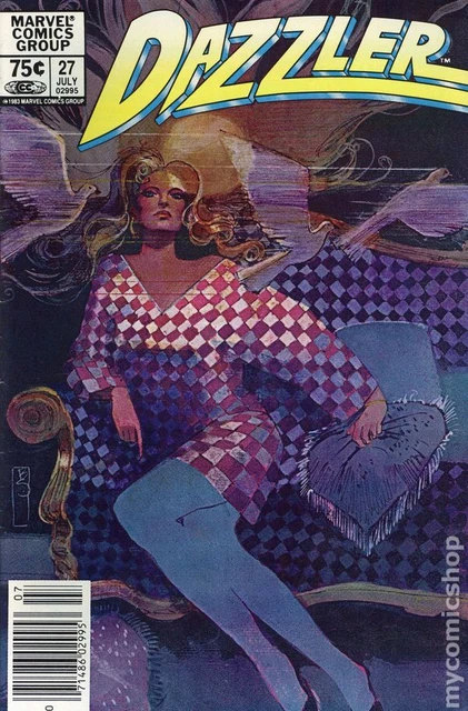 Dazzler Canadian Price Variant #27 VG/FN 5.0 1983 Stock Image Low Grade