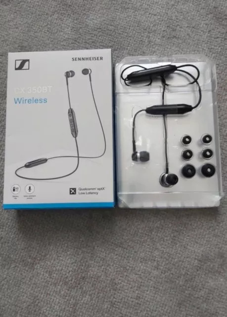 Sennheiser Bluetooth,  CX 350 BT, Schwarz, Kaum Benutzt