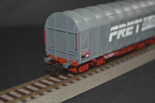 Roco 46915.1 Wagon Bache Type Shimms Fret Sncf Ho 4