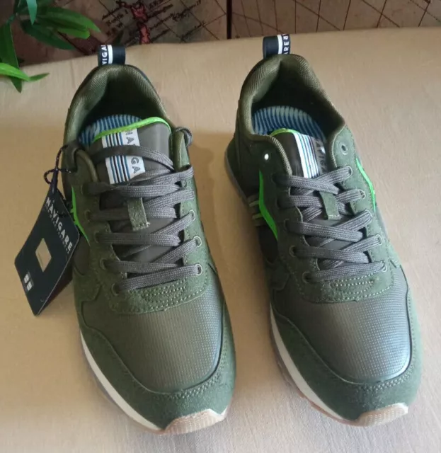 SCARPE GINNASTICA SNEAKERS NAVIGARE uomo donna BRISBANE MIX verdi