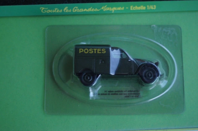 Citroën 2CV AZU "Postes" – Miniature Norev 1:43 – Modèle Collector Année 1955