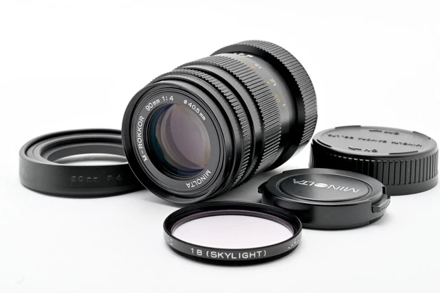 TOP MINT] MINOLTA M-ROKKOR 90mm f/4 Lens Leica Leitz M For CL CLE