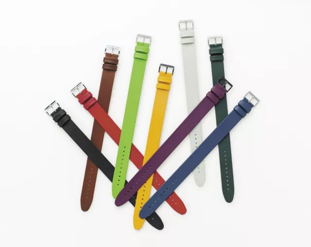 Alessi genuine replacement leather watchbands for models by Achille Castiglioni