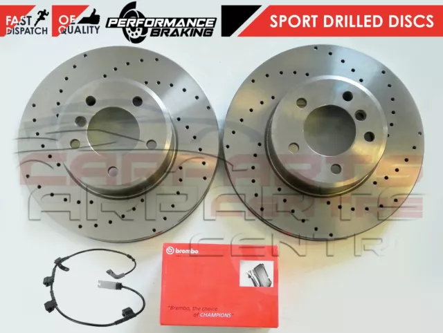 For Mini Cooper R56 R57 07- Front Performance Brake Discs Brembo Pads Sensor 280