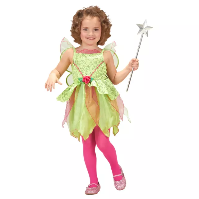 Costume Vestito Abito Travestimento Carnevale Halloween Bambina Fatina Magica -