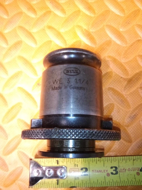 Quick Change BILZ #3 Tapping Collet WE3 1-1/4 Size 1-1/4" 1.250 CNC Tap Holder