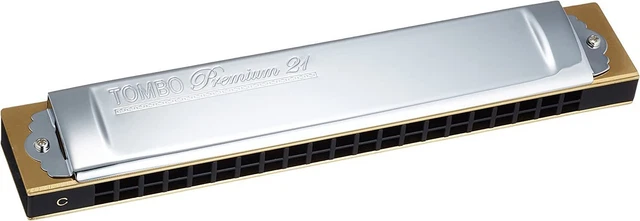 Tombo Tremolo Harmonica Premium 21 No.3521c