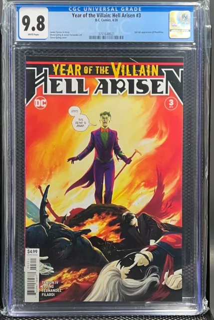 Year of the Villain: Hell Arisen #3 CGC 9.8 1st Print 1st Appearance Punchline