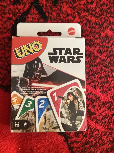  UNO Star Wars Matching Card Game Featuring 112 Cards