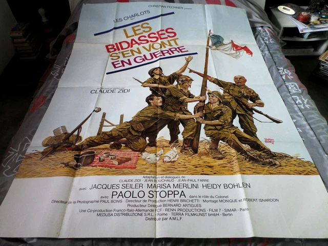 AFFICHE LES Charlots / Bidasses S'en Vont En Guerre EUR 9,99 - PicClick FR
