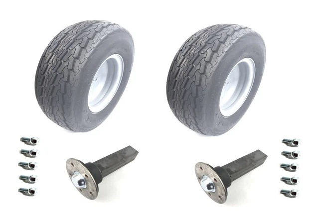 Quad Remorque Kit Anhängerbausatz Roues Laufstummel Boulons 5x112 20.5x8-10
