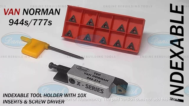 Kit D'outils VAN NORMAN 777s Boring Bar 2.500-5.500 - Boîte Métal NEUVE