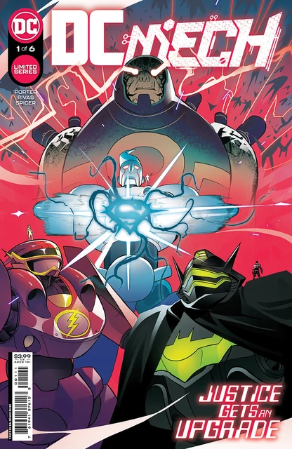 Dc Mech Series Listing #1 2 4 5 6 Available + Variants You Pick (Justice League)