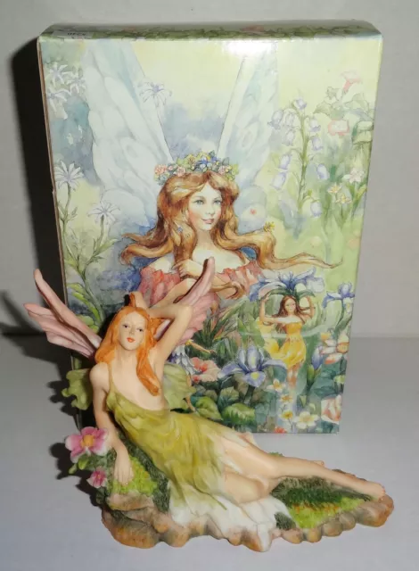 Veronese fairy statue / sculpture, Bonus mushroom [fairycore deco, naturecore]