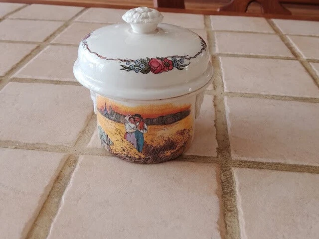 pot ancien Obernai faienceries sarreguemines