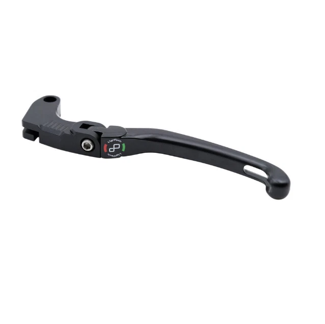 PUIG 24RNR Levier D'Embrayage 3.0 Réglable Pliable Noir/Rouge - Compatible Ducati, Kawasaki, Yamaha, BMW, Harley…