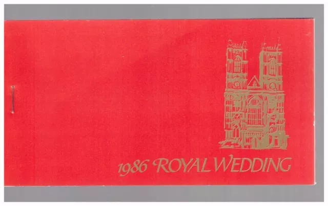 1986 NEVIS s22869) Royal Wedding Sarah & Andrew booklet