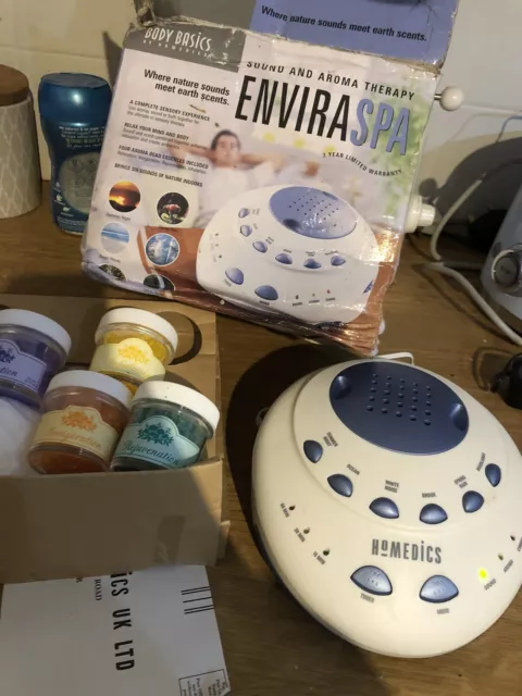 Homedics Sleep Therapy Sound and Aroma Scented Beads Envira Spa ENVIRASPA