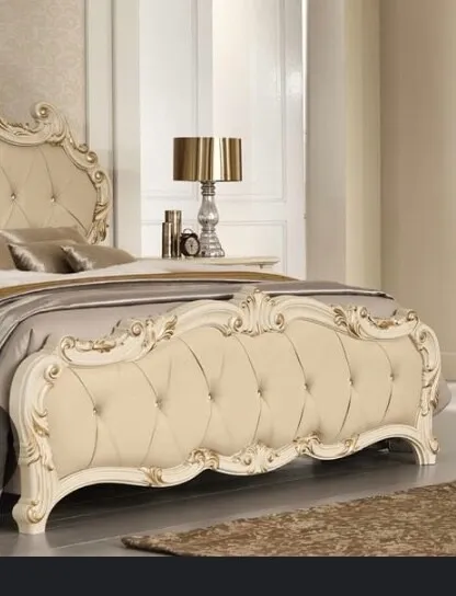 letto matrimoniale stile classico con Swarovski  3