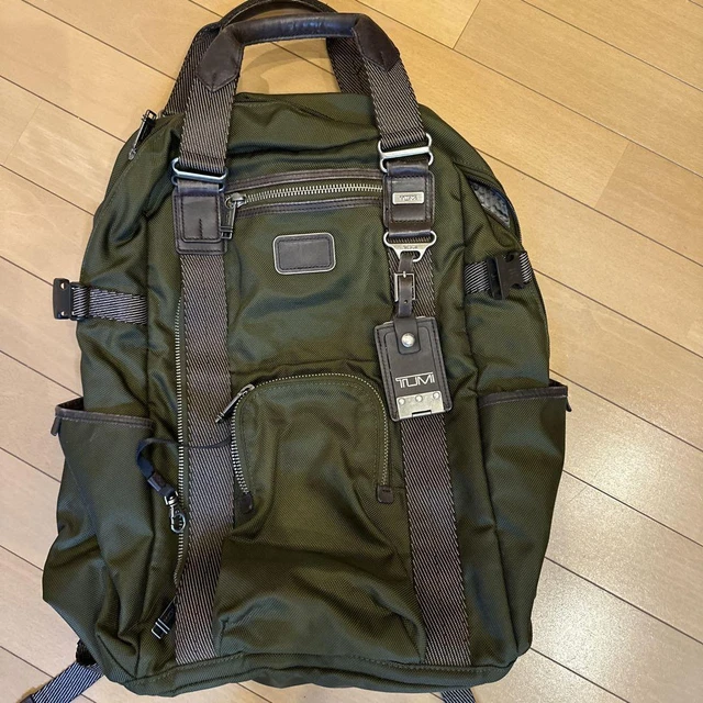 TUMI Backpack 22382HKH ALPHA BRAVO Kingsville Black Ruck sack Tavel Business