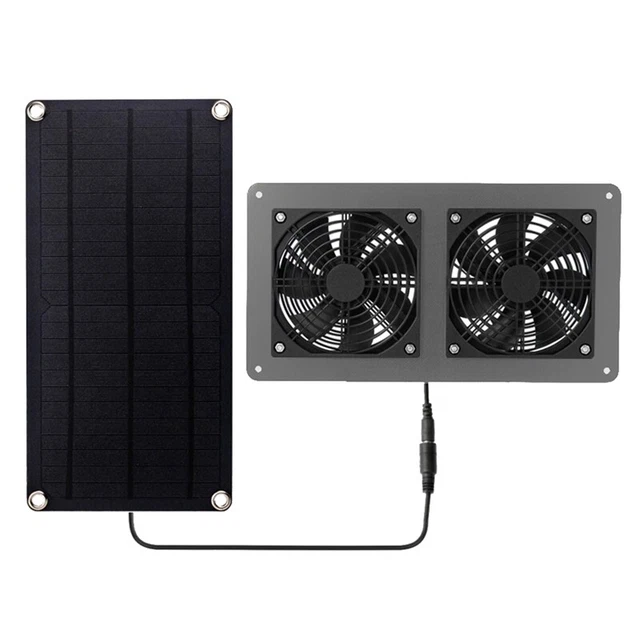 ventilatore solare,:ventilatore solare a risparmio energetico per raffreddamento ecologico