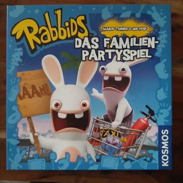 Kosmos Rabbids Familien Party Spiel OVP Gesellschaftsspiel Brettspiel Komplett