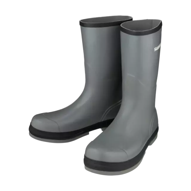Shimano Evair Rubber Boots Color - Gray Size - 10 (EVARB10GR) Fishing