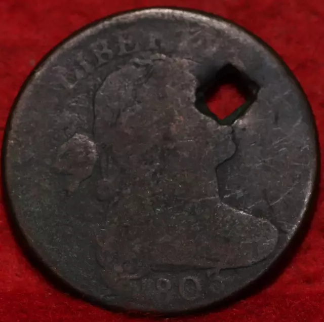 1803 Philadelphia Mint Copper Draped Bust Large Cent