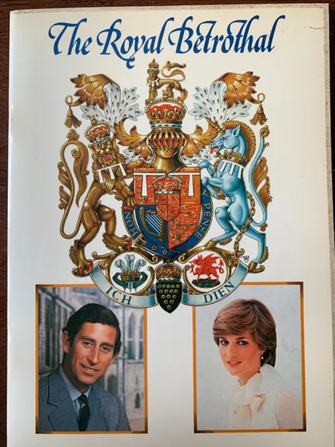 The Royal Betrothal - Prince of Wales (King Charles) to Lady Diana Spencer - vgc