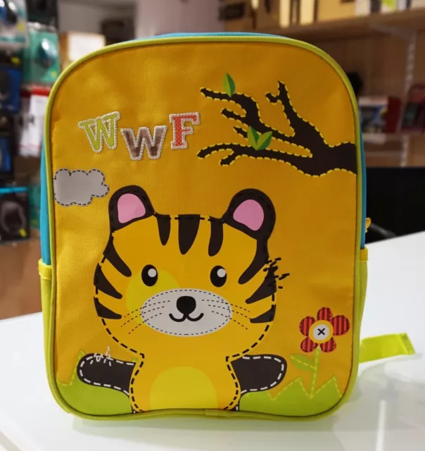 Zaino Mini - Zainetto Scuola/Asilo - Novita' - Franco Panini - Wwf - Gatto