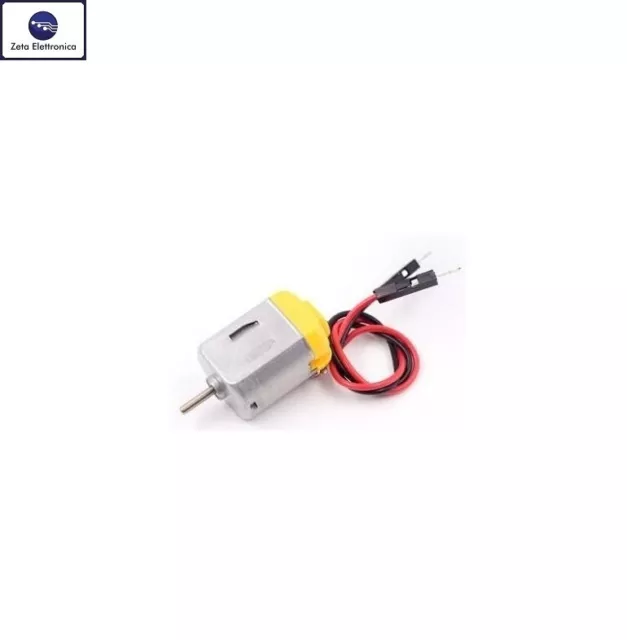 Motorino Elettrico Dc 5V Mini Motore Con Cavi Cavetti 3-6V Anche Per Arduino R3