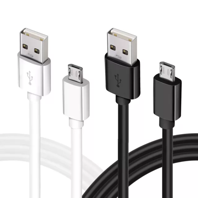 3 6 10FT Micro USB Braided Fast Charger Data Sync Cable Cord For Samsung Android