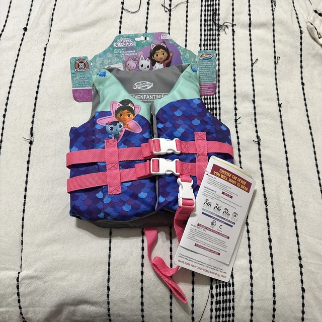 SWIMWAYS GABBY'S DOLLHOUSE Life Jacket Gabby 0.99 PicClick