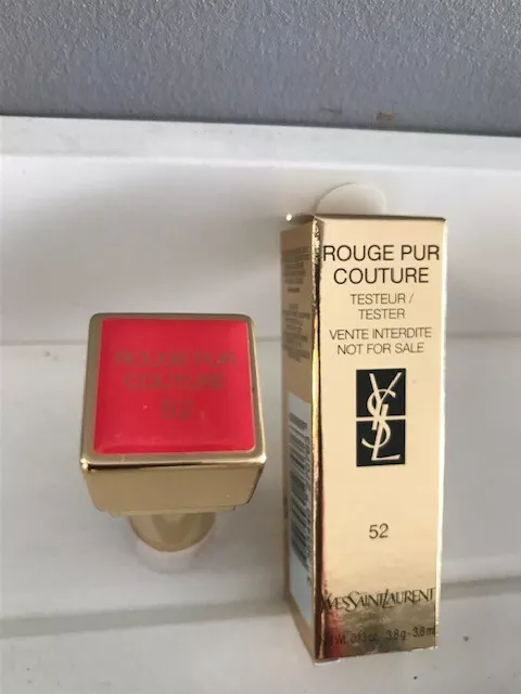 YSL : Rouge pur Couture #52 Rouge/rose