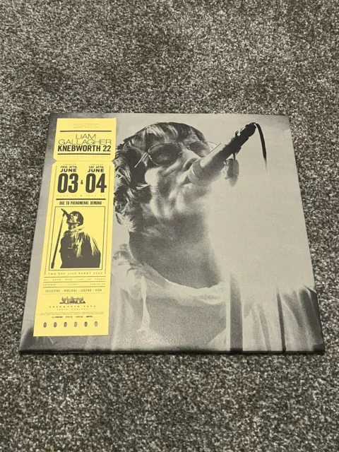 Knebworth 22 by Liam Gallagher (Vinyl, 2023, Warner Records)