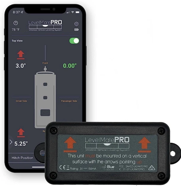 LOGICBLUE TECHNOLOGY LEVELMATEPRO Wireless Vehicle RV Leveling System