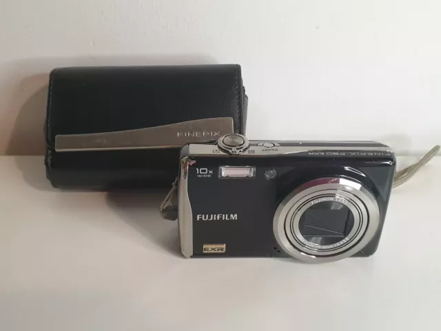 Fujifilm FinePix F80EXR 12.0 MP Compact Digital Camera Black Tested