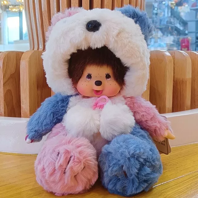 20cm Disney Monchhichis Transform Stitch Rabbit Totoro Kiki Plush Toy  Kawaii Stellalou Plushies Stuffed Doll Kids Gifts