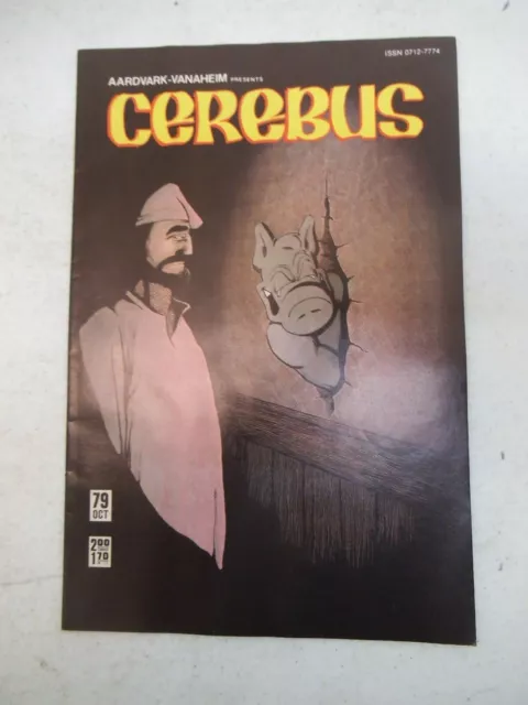 Cerebus #79 October Vf/Nm Very Fine Near Mint 9.0 9.2  Aardvark Vanaheim