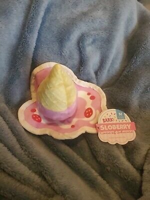 🐶Bark Box Boops Scoops Slobber Melted Ice Cream Cone Medium Dog Toy New