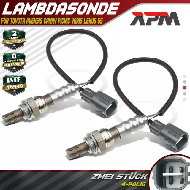 2x Sonde Lambda En + selon Cat pour Toyota Auris Land Cruiser 100 Lexus Daihatsu