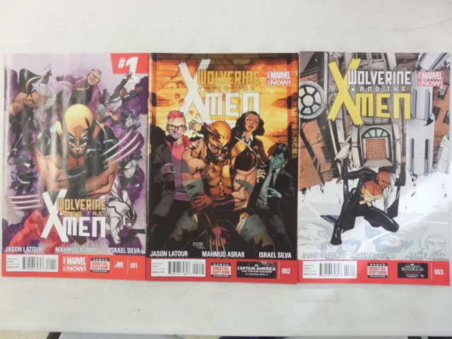 WOLVERINE And THE X-MEN Comic NEAR COMPLETE Set # 1 2 3 4 5 6 7 8 9 11 12 3