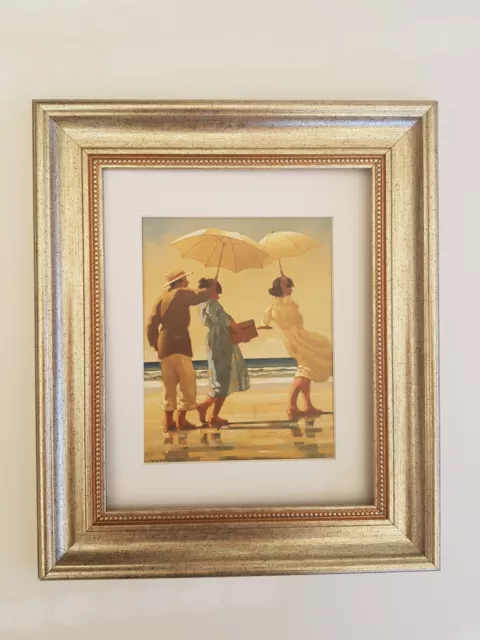 Jack Vettriano SILVER Chunky Framed Picnic Party II picture