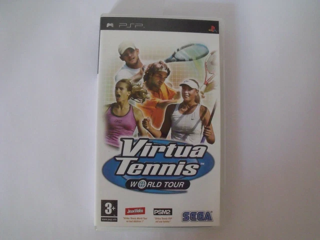 Jeu Sony PSP - Virtua tennis world tour - Complet FR