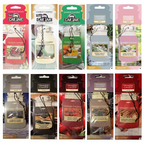 Yankee Candle Single Paper 2D Car Jar Scented Hanging Air Freshener