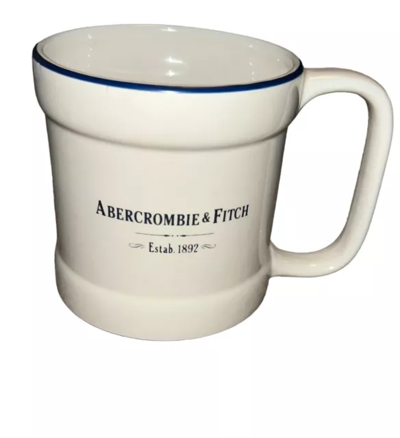 Vintage Abercrombie & Fitch Prinknash 4 Finger Coffee Cup Mug England-16oz EUC