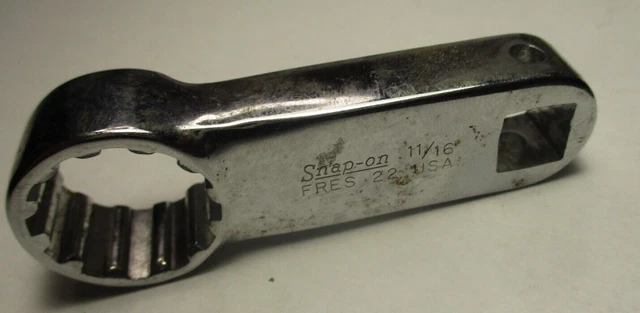 Sunex 322 Steckschlüssel 3/8" Antrieb Auf 11/16" – Aus Chrom-Molybdän-Stahl, Mit Radius-Ecken-Design