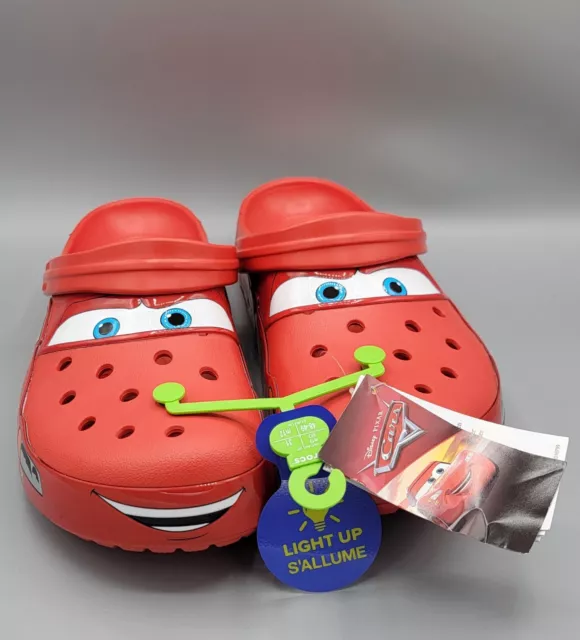 Crocs Classic Clog Lightning McQueen - (Sizes 5-13) - Ships FAST - FREE SHIP